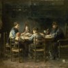 Jozef-Israels-Peasant-family-at-the-table