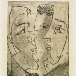 Ernst-Ludwig-Kirchner-Drei-Gesichter
