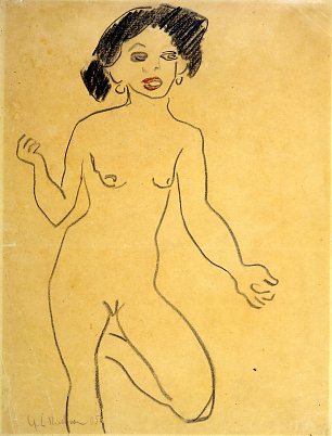Ernst Ludwig Kirchner Erzaehlende Milli Wandbild
