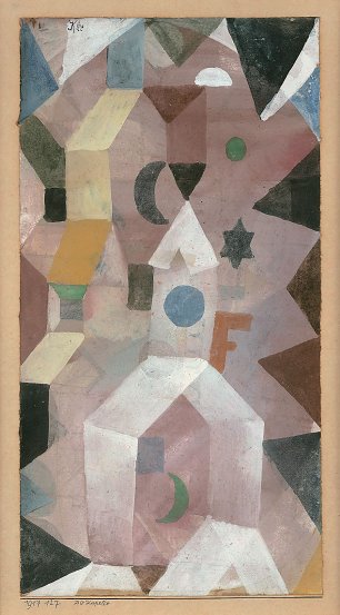 Paul Klee Die Kapelle Wandbild