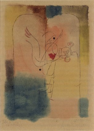Paul Klee Engel bringt das Gewuenschte Wandbild