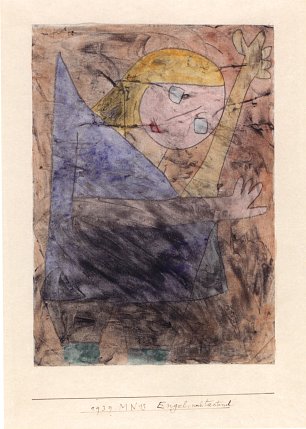 Paul Klee Engel noch tastend Wandbild