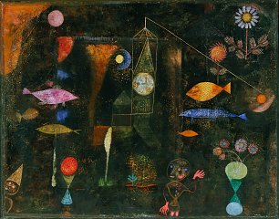 Paul Klee Fish Magic Wandbild