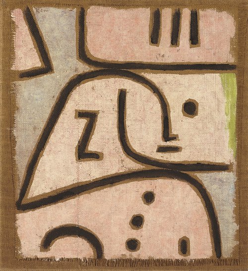 Paul Klee In Memoriam Wandbild