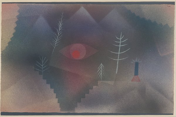 Paul Klee Swiss Glance of a Landscape Wandbild