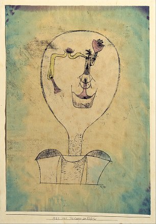 Paul Klee The Beginnings of a Smile Wandbild