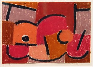 Paul Klee Weich liegend Wandbild