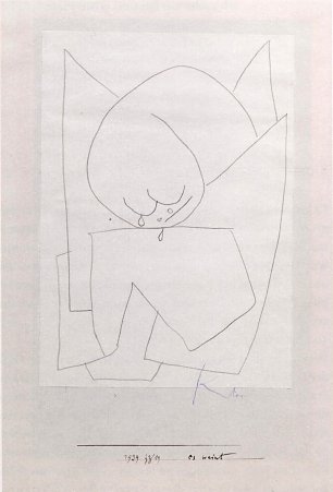 Paul Klee es weint Wandbild