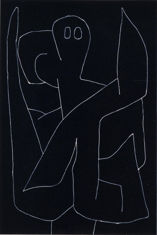 Paul Klee wachsamer Engel Wandbild