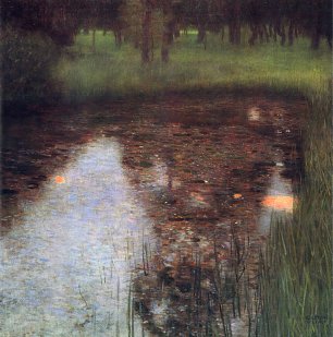 Gustav Klimt Der Sumpf Wandbild