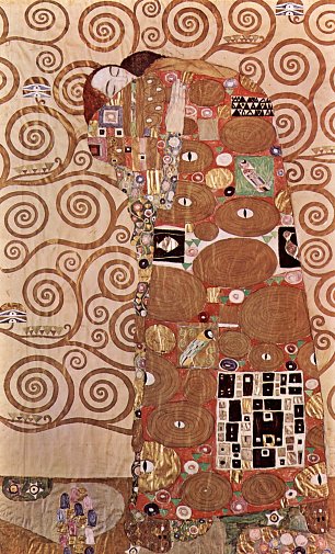 Gustav Klimt Die Umarmung Wandbild
