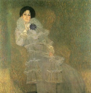 Gustav Klimt Marie Henneberg Wandbild
