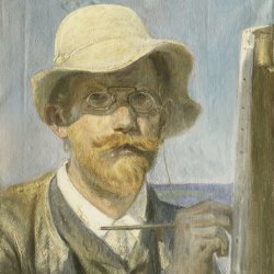 Peder-Severin-Kroyer-Self-portrait-at-the-easel
