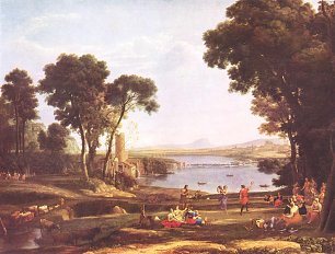 Claude Lorrain Vermaehlung von Isaak und