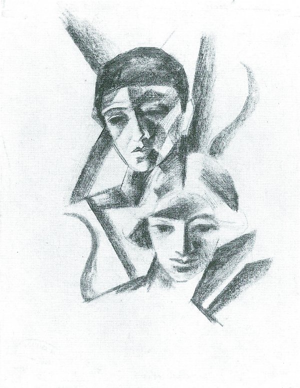 August Macke Zwei Köpfe