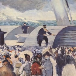 Edouard-Manet-Einschiffung-nach-Folkestone