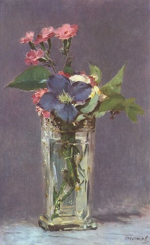 Edouard Manet Stillleben mit Blumen 1 Wandbild