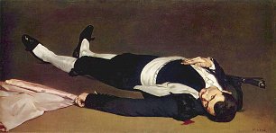 Edouard Manet Toter Torero Wandbild