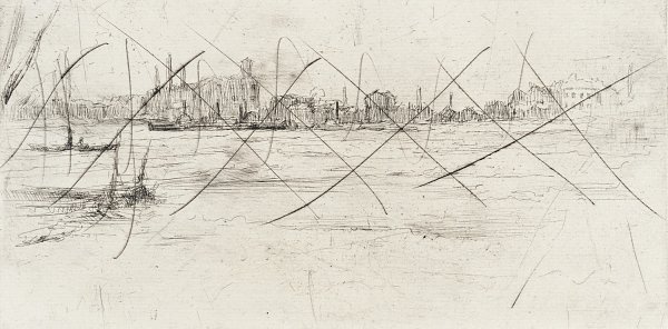 James McNeil Whistler The Troubled Thames