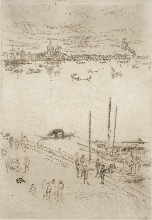 James McNeil Whistler Upright Venice Wandbild