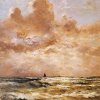 Hendrik-Willem-Mesdag-Back-From-Sea-Sun