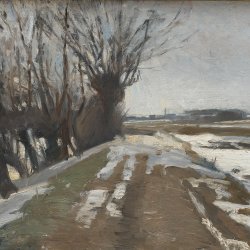 Albert-Gottschalk-Winter-Landscape-Utterslev-near-Copenhagen