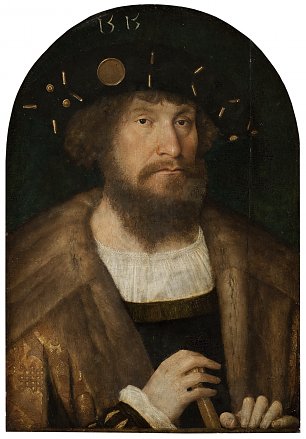 Sittow Michel Portrait of the Danish King Christian II Wandbild