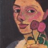 Paula-Modersohn-Becker-Selbstbildnis-mit-zwei-Blumen-in-der-erhobenen-linken-Hand