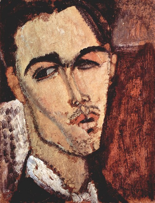 Amedeo Modigliani Portrait des Celso Lagar Wandbild