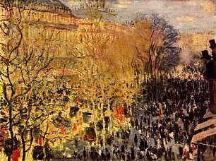 Claude Monet Boulevard des Capucines in Paris Wandbild