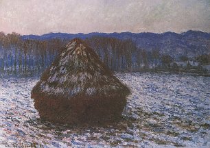 Claude Monet Heuschober 2 Wandbild