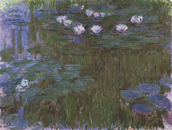 Claude Monet Seerosen 3 Wandbild