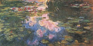 Claude Monet Seerosen 4 Wandbild