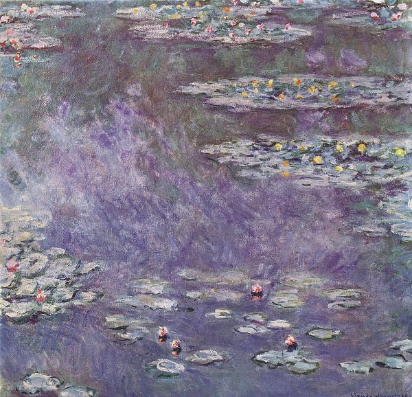 Claude Monet Seerosenteich 3 Wandbild
