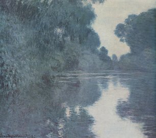 Claude Monet Seine Arm bei Giverny Wandbild