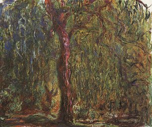 Claude Monet Trauerweide Wandbild
