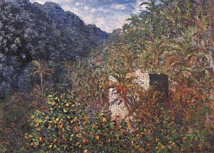 Claude Monet das Sasso Tal Bordighera Wandbild