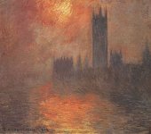 Claude-Monet-die-Houses-of-Parliament-Sonnenuntergang