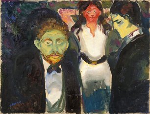 Edvard Munch Jelousy Wandbild