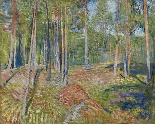 Edvard Munch Pine forest Wandbild