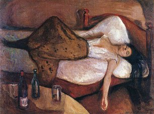 Edvard Munch The Day After Wandbild