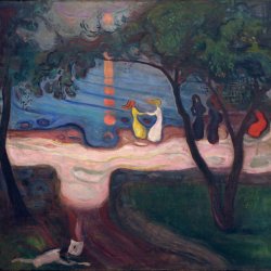 Edvard-Munch-The-dance-on-the-shore