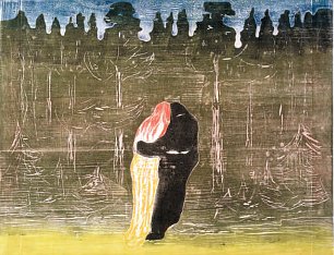 Edvard Munch Towards the Forest II Wandbild