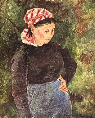 Camille Pissarro Baeuerin Wandbild