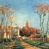 Camille-Pissarro-Dorfeingang-von-Voisins