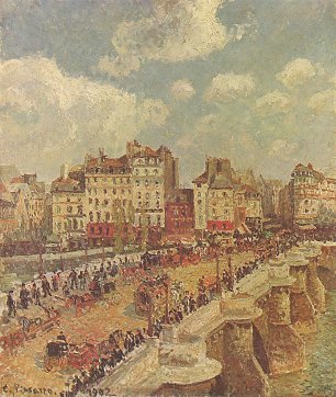 Camille Pissarro Le Pont Neuf Wandbild