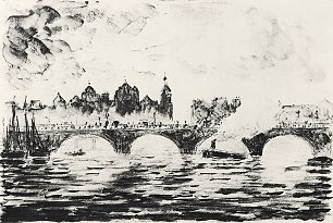 Camille Pissarro Parlamentsgebaeude London Wandbild