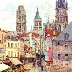 Camille-Pissarro-Rouen-Rue-de-l-Epicerie