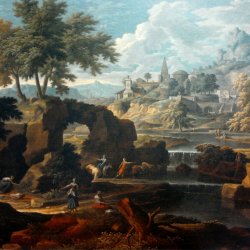 Nicolas-Poussin-Allegrain-Classical-landscape
