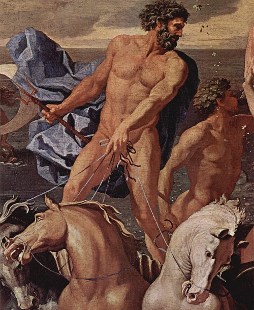 Nicolas Poussin Le Triumphe de Neptune Wandbild